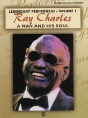 Tapa de Ray Charles A Man and His Soul (Legendary Performers -- Volume 5) (Legendary Performance)