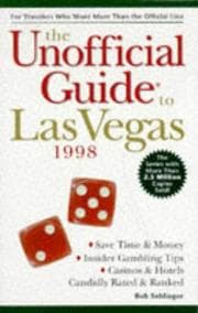 Tapa de The Unofficial Guide to Las Vegas '98