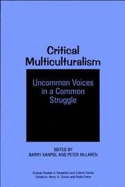 Tapa de Critical multiculturalism