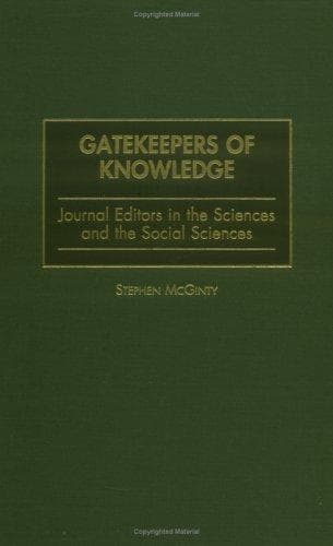 Tapa de Gatekeepers of knowledge
