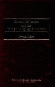 Tapa de Critical reflection and the foreign language classroom