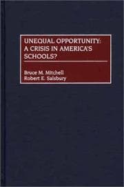 Tapa de Unequal opportunity