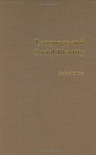 Tapa de Language and Social Identity