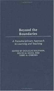 Tapa de Beyond the boundaries
