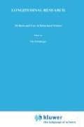 Tapa de Longitudinal research, methods and uses in behavioral science