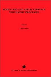 Tapa de Modelling and application of stochastic processes