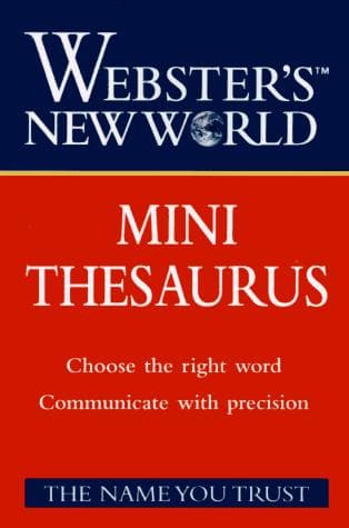 Tapa de Mini Thesaurus