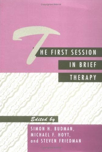 Tapa de The First session in brief therapy