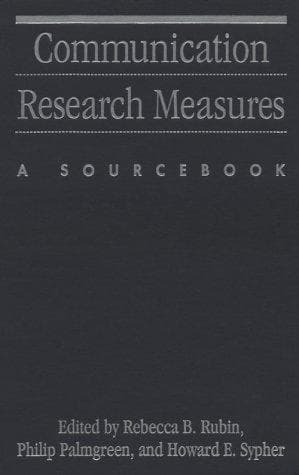 Tapa de Communication Research Measures