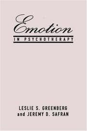 Tapa de Emotion in Psychotherapy