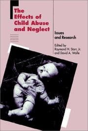 Tapa de The Effects of child abuse and neglect