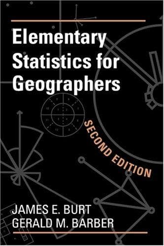 Tapa de Elementary Statistics for Geographers, Second Edition
