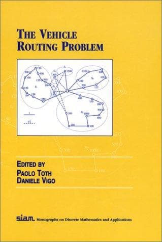 Tapa de The vehicle routing problem