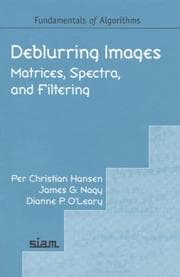 Tapa de Deblurring images