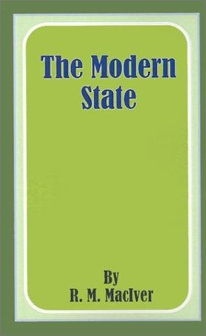 Tapa de The modern state