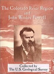 Tapa de Colorado River Region and John Wesley Powell