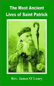 Tapa de The Most Ancient Lives of Saint Patrick