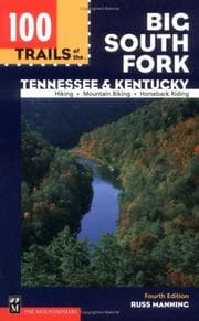 Tapa de 100 trails of the Big South Fork