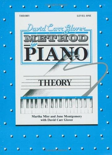 Tapa de David Carr Glover Method for Piano Theory