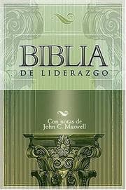 Tapa de La Biblia De Liderazgo [Con Notas De John C. Maxwell]
