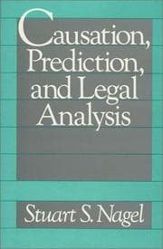 Tapa de Causation, prediction, and legal analysis