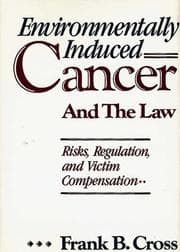 Tapa de Environmentally induced cancer and the law