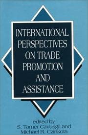 Tapa de International perspectives on trade promotion and assistance
