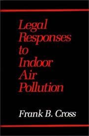 Tapa de Legal responses to indoor air pollution
