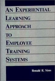 Tapa de An experiential learning approach to employee training systems