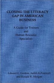 Tapa de Closing the literacy gap in American business