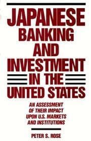 Tapa de Japanese banking and investment in the United States