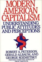 Tapa de Modern American capitalism