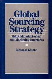 Tapa de Global sourcing strategy