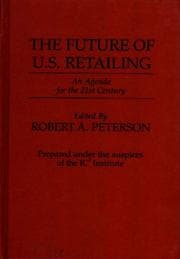 Tapa de The Future of U.S. retailing