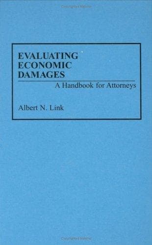 Tapa de Evaluating economic damages