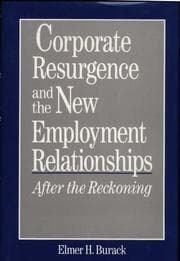 Tapa de Corporate Resurgence and the New Employment Relationships