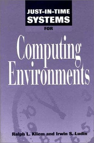 Tapa de Just-in-time systems for computing environments