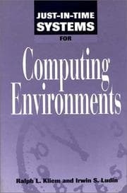 Tapa de Just-in-time systems for computing environments