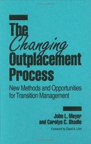 Tapa de The changing outplacement process