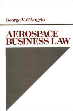Tapa de Aerospace business law