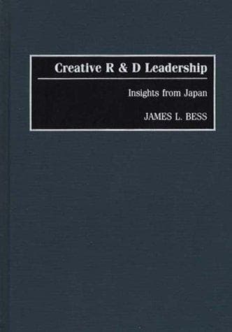 Tapa de Creative R & D leadership