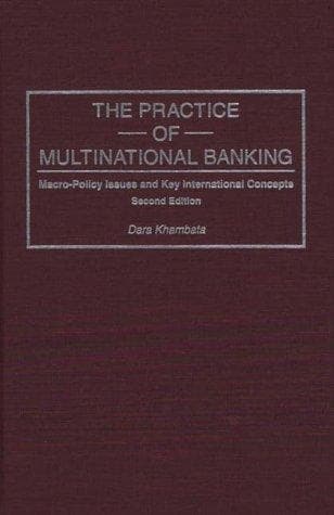 Tapa de The practice of multinational banking