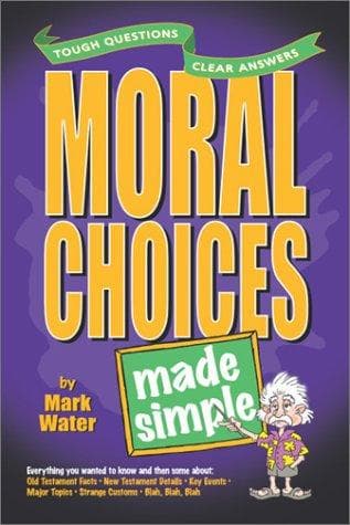 Tapa de Moral Choices Made Simple (Made Simple (Amg))