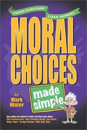 Tapa de Moral Choices Made Simple (Made Simple (Amg))