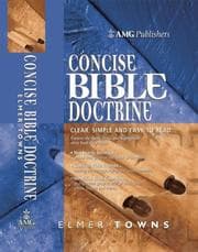 Tapa de Concise Bible Doctrines