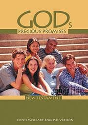 Tapa de Gods Precious Promises New Testament-CEV