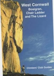 Tapa de West Cornwall (Climbers Club Guides)