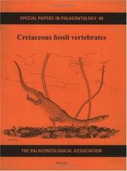 Tapa de Cretaceous fossil vertebrates