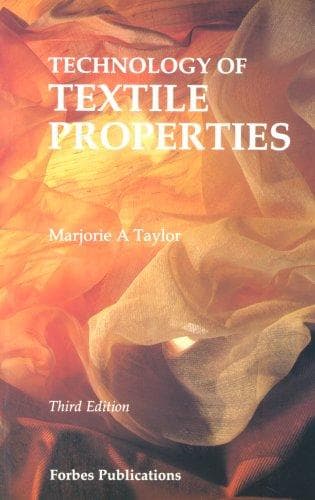 Tapa de Technology of textile properties