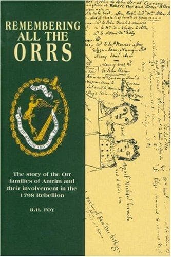 Tapa de Remembering all the Orrs